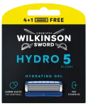 WILKINSON SWORD Hydro5 vahetusterad meestele (4+1) &mdash; 5 tk terakomplekt