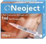Insuliinis&uuml;stal NEOJECT 1ml U100/27G, steriilne, pakendis 100 tk.