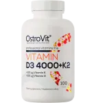 OSTROVIT D3-vitamiin 4000 R&Uuml; ja K2, 100 tabletti