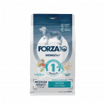 FORZA10 Monodiet Medium Adult Ar Zivi, Suņiem sausā barība, 1.5 kg