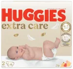 HUGGIES Extra Care 2 Mega Pack 3-6kg, 82 m&auml;hkmed vasts&uuml;ndinutele