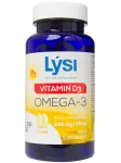 LYSI Omega-3 ja D3-vitamiini kapslid, 120 tk.