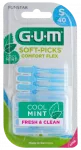 GUM Soft-Picks Comfort Flex Small Mint hambaharjad, 40 tk