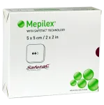 MEPILEX 5x5 cm haavakompress, 5 tk