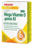 WALMARK Mega D Forte &ndash; 4000 R&Uuml; D-vitamiini kapslid, 30 tk.