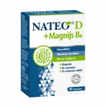 NATEO D 4000 SV + Magnijs B6, 40 kapsulas