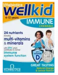 WELLKID IMMUNE ko&scaron;ļājamās tabletītes, 30 gab.