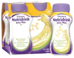 NUTRICIA Nutridrink Jucy Plus Bumbieru un Plū&scaron;kokas Ziedu Gar&scaron;as Dzēriens 200 ml, 4 glāzes