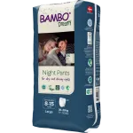 BAMBO Nature Dreamy Night Pants 35-50 kg, vanusele 8-15 aastat, 10 tk p&uuml;ksm&auml;hkmed