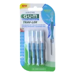 GUM Trav-Ler hambavahehari 1,6 mm, 6 tk pakis