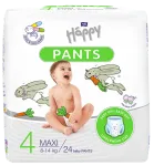 HAPPY Maxi 4 m&auml;hkmed 8-14 kg, pakendis 24 tk.