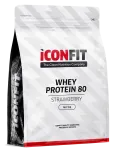 ICONFIT Whey Protein 80 Strawberry - Pulber 1000 g