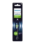 PHILIPS Sonicare Optimal White elektrilise hambaharja otsikud (mustad), komplektis 4 tk.