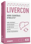 ICONFIT Livercon &ndash; maksa tervise kapslid, pakendis 30 tk.
