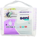 P&uuml;ksm&auml;hkmed SENI Active Plus XL (120-160 cm) uriinipidamatuse korral, pakendis 10 tk.