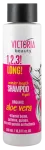 VICTORIA BEAUTY 1,2,3! Juuste kasvu soodustav 500 ml &scaron;ampooni koostis