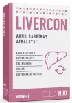 ICONFIT Livercon - aknu veselības kapsulas, iepakojums 30 gab.