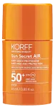 KORFF Sun Secret AIR SPF 50+ vananemisvastane p&auml;ikesekaitsepulk 25 ml