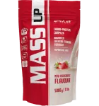 ACTIVLAB Mass Up pulber, maasikamaitseline, 500 g