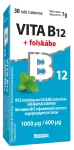 VITABALANS B12-vitamiin koos foolhappega 1000 &micro;g/400 &micro;g imemistabletid (30 tk.)