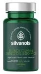 SILVANOLS Mustk&ouml;&ouml;mne seemne&otilde;li Premium 500 mg, 60 kapslit
