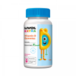 Livol EXTRA D-vitamiini karud &ndash; N&auml;ritavad pastillid immuunsuse ja luude tugevdamiseks (60 tk)