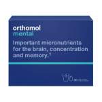Orthomol vaimse v&otilde;imekuse tugi pulbri ja kapslitega &ndash; 30 portsjonit igakuiseks keskendumis- ja m&auml;lukuuriks
