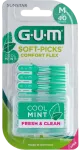 GUM Soft-Picks Comfort Flex Medium Mint hambavahehari, 40 tk