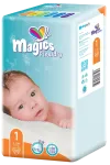 MAGICS Flexidry Newborn 1 (2-5 kg) &ndash; 50 tk kvaliteetseid m&auml;hkmeid