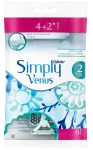 GILLETTE Simply Venus 2 &ndash; 6 &uuml;hekordselt kasutatavat raseerijat