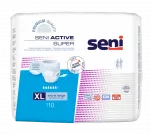 SENI Active Super XL, 10 biksītes urīna nesaturē&scaron;anai