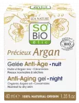SO BIO ETIC Argan nakts sejas krēms ar Anti-Aging iedarbību, 40 ml