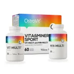 OstroVit VITA&MINERALS Sport 60 kapslit, vitamiinide ja mineraalide kompleks aktiivsetele inimestele