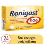 RANIGAST n&auml;rimistabletid SOS, 24 tk