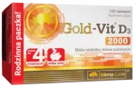 OLIMP LABS Gold &ndash; D3-vitamiin 2000, 120 tabletti
