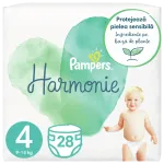 Pampers Harmonie 4 m&auml;hkmed (9-14 kg), 28 tk.