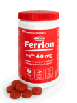 FERRION Tabletid raua ja C-vitamiiniga 40mg/60mg, 100 tk.