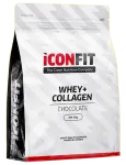 ICONFIT Whey+Collagen maasikamaitseline pulber - 1000 g