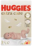 HUGGIES Extra Care 2 &ndash; m&auml;hkmed vasts&uuml;ndinutele 3&ndash;6 kg, 58 tk