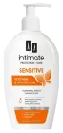 AA INTIMATE Sensitive intiimh&uuml;gieeni pesuemulsioon, 300 ml