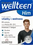 WELLTEEN Him - Vitalitātes un labas veselības tabletes, 30 gab.