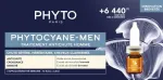 PHYTO Phytocyane-Men Progressive - ravikuur meestele juuste v&auml;ljalangemise vastu, 12 ampulli x 3,5 ml