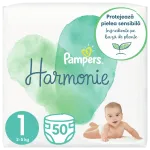 PAMPERS Harmonie 1 m&auml;hkmed (2-5 kg), pakendis 50 tk.