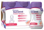 NUTRICIA Nutridrink Protein Omega 3 v&auml;rskendava virsiku-mango maitsega 125 ml, 4 pakki