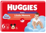 Huggies Pull-up P&uuml;ksm&auml;hkmed poistele S6 Jumbo pakend, 15-25 kg, 30 tk