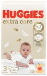 HUGGIES Extra Care 3, m&auml;hkmed suurusele 6-10kg, Jumbo pakend 40 tk.
