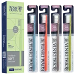 ROYAL DENTA Silver Soft pehmete harjastega hambahari, 4 tk.