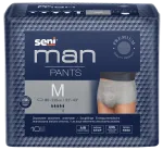 Seni Man Pants M - meeste alusp&uuml;ksid, pakendis 10 tk.