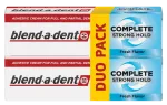 BLEND-A-DENT Complete Strong Hold, v&auml;rske maitse (1+1) hambaproteeside fikseerimiskreem, 47 g