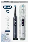 ORAL-B iO8 Duo elektriline hambahari must ja valge, 2 tk